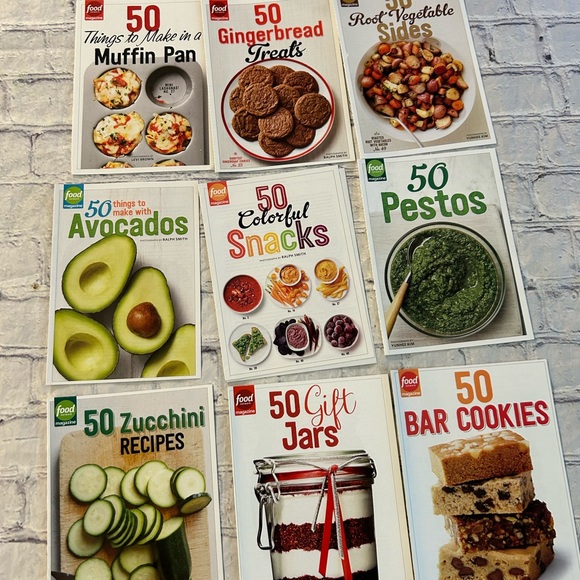 FOOD NETWORK MAGAZINE FROM(2015-2017) SMALL PAPERBACK RECIPES BOOKS (31) - Picture 4 of 7